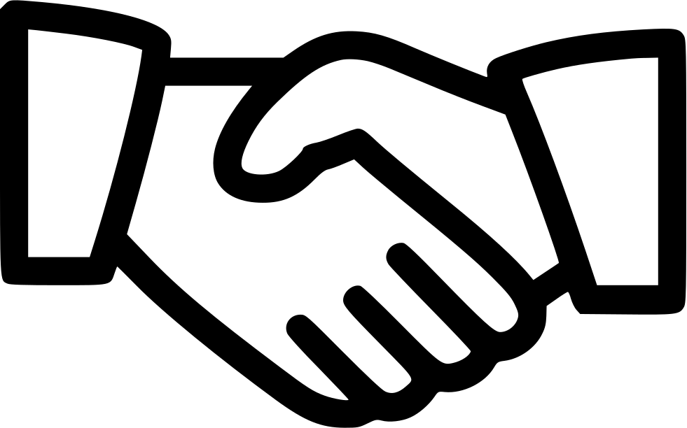 Picture of a handshake.